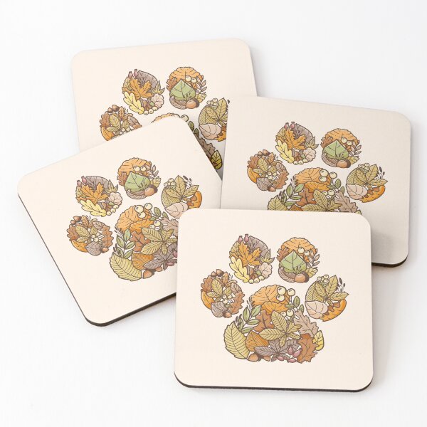 Item preview, Autumn Leaf Dog Paw designed and sold by doodella.