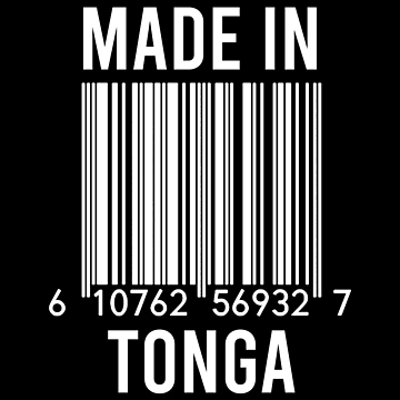Artwork thumbnail, Made In Tonga by RandomStuffShop