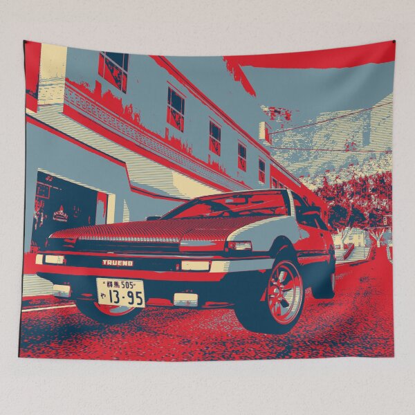 Item preview, Toyota AE86 Trueno Front 2 designed and sold by NawbuSmart.