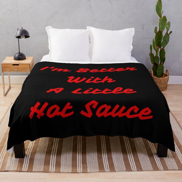 Item preview, I'm Better With A Little Hot Sauce designed and sold by AnnieDesignCo.