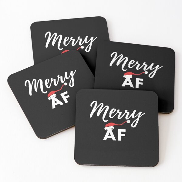 Item preview, Merry AF Christmas Holidays Fun Funny Kids Womens designed and sold by hamid2d.
