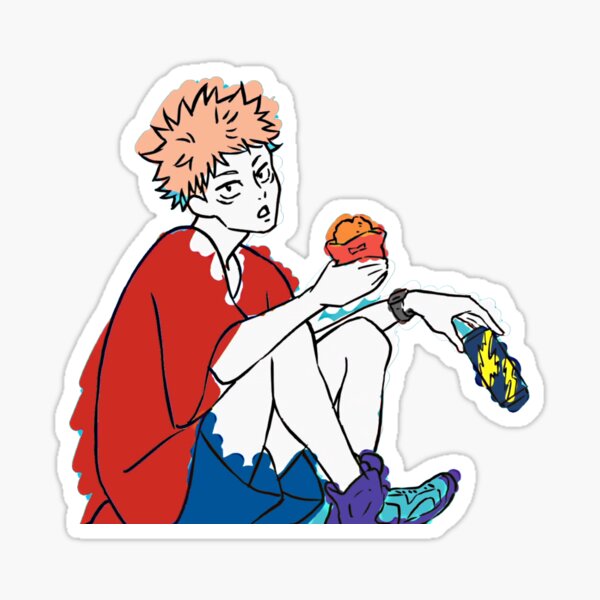 yuuji cool Sticker