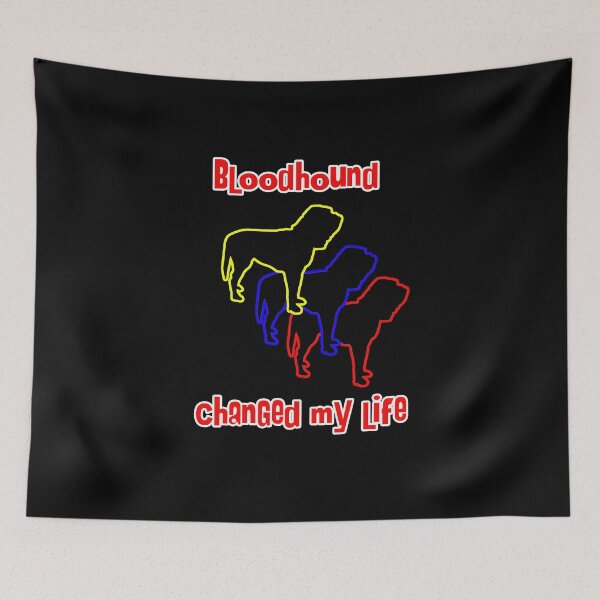 Item preview,  Bloodhound Changed my Life - Dog Art dogs Silhouette - pet designed and sold by Coolstuff4you71.
