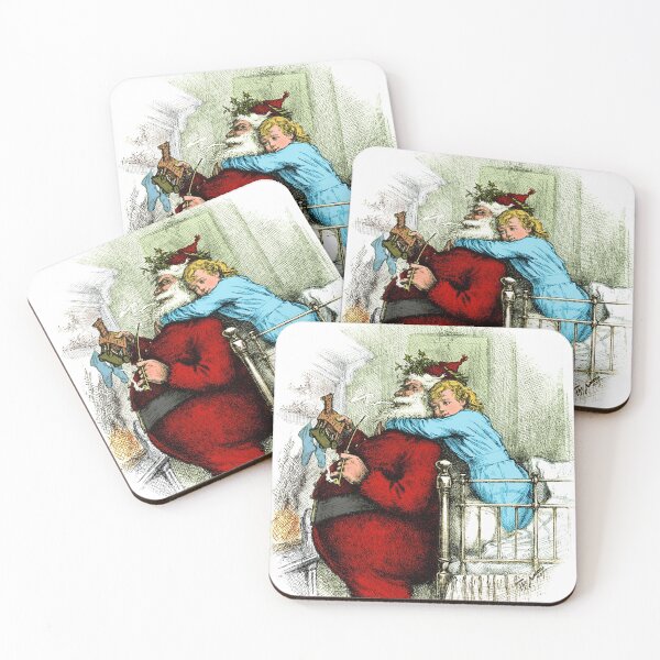 Item preview, Santa Claus Gets Hugged by a Child designed and sold by ScienceSource.