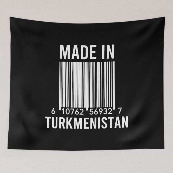 Artikelvorschau, Hergestellt in Turkmenistan entworfen und verkauft von RandomStuffShop.