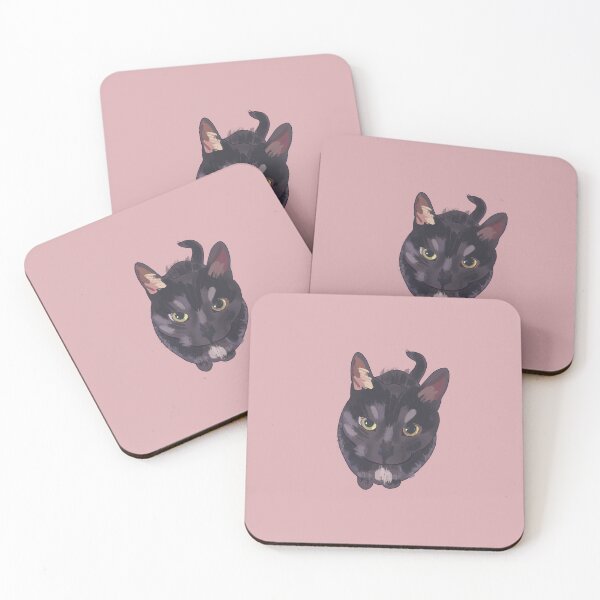 Item preview, Adoring Black Cat designed and sold by RagamuffinArt.