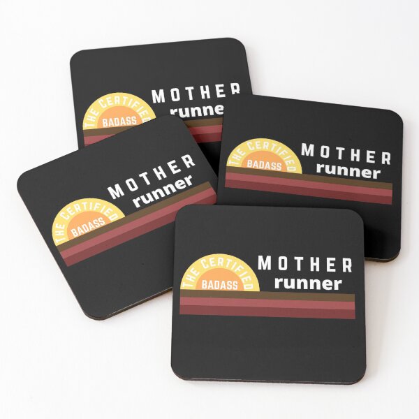 Item preview, The Certified Badass Mother Runner designed and sold by Damitparasayo.