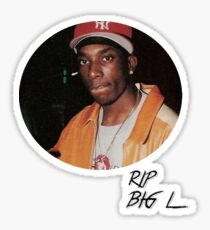 RIP Big L Rapper Sticker