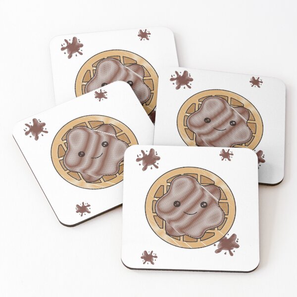 Item preview, Chocolate Waffle designed and sold by cuteCREEPshop.