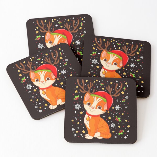 Item preview, CHRISTMAS CAT 14 designed and sold by teemaker24.