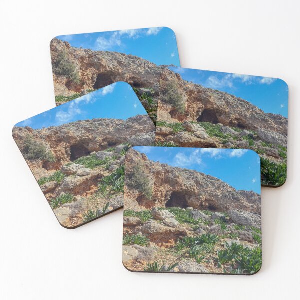 Item preview, Beautiful Rocks at the Southern Shore of Crete, Greece designed and sold by AWomanAfoot.