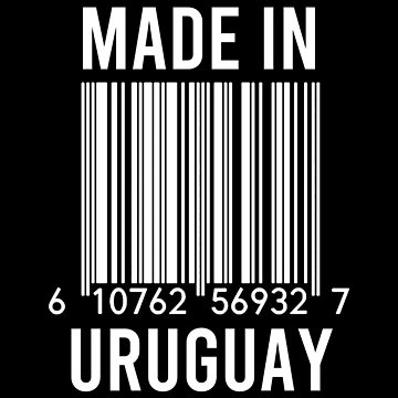 Artwork thumbnail, Made In Uruguay by RandomStuffShop