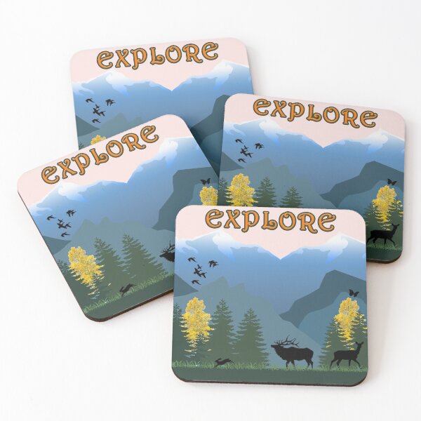 Item preview, Explore Mountain Scene designed and sold by Questforit.