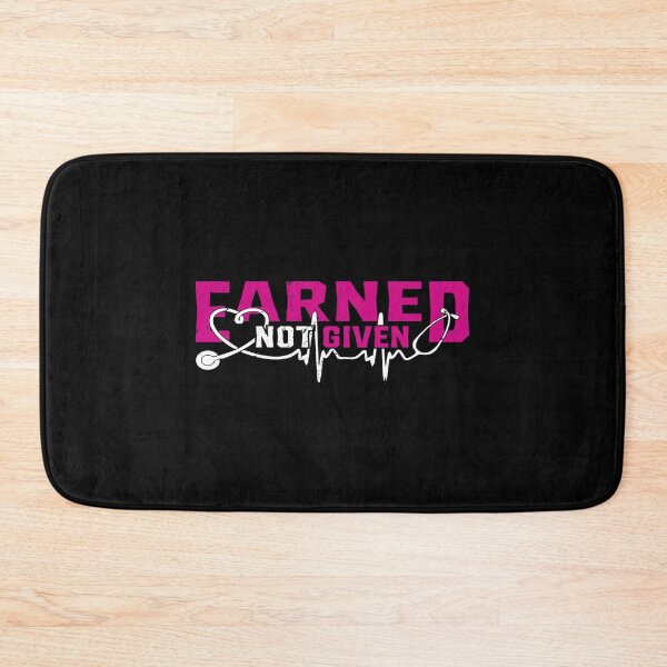 Item preview, Nurse Earned Not Given Nursing Degree designed and sold by TooFlyDesign.
