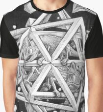 MC Escher Halftone Graphic T-Shirt