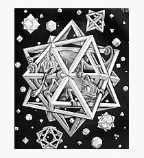 MC Escher Halftone Photographic Print