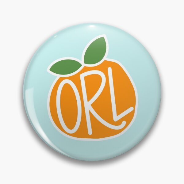 Item preview, orlando florida orange state sticker designed and sold by brightsuns.