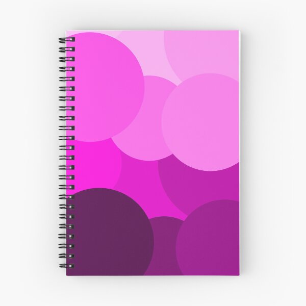 Aperçu de l'œuvre Motif de pocadot bleu rose vif créée et vendue par GiftWorks.