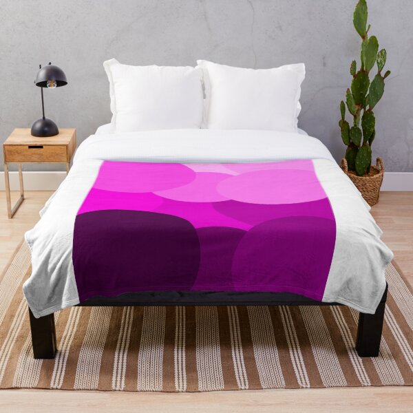 Artikelvorschau, Lebendiges rosa blaues Pocadot-Muster entworfen und verkauft von GiftWorks.