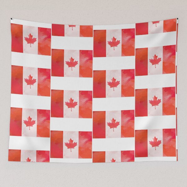 Item preview, Canadian painted flag  designed and sold by Md1982.