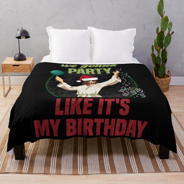Item preview, We gonna party like it's my birthday, Funny Christmas Jesus party designed and sold by foramelie.