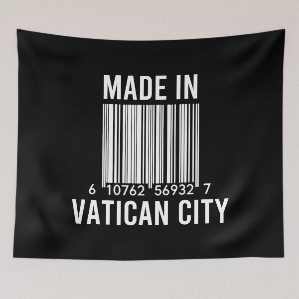 Item preview, Made In Vatican City designed and sold by RandomStuffShop.