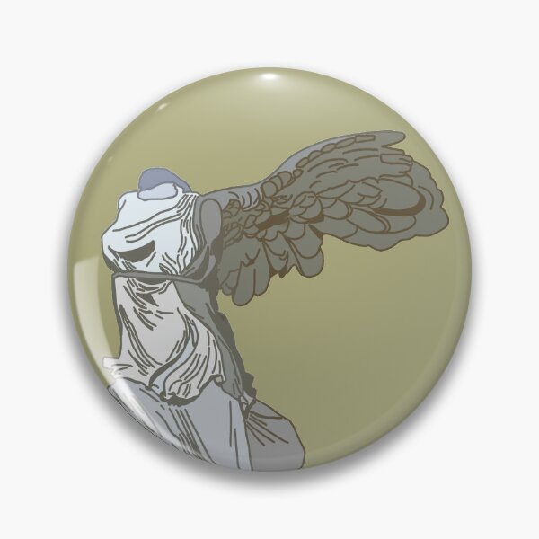 Item preview, Nike of Samothrace (Winged Victory) Colored designed and sold by calligraphallee.