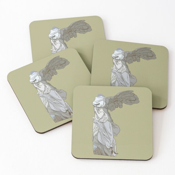 Item preview, Nike of Samothrace (Winged Victory) Colored designed and sold by calligraphallee.