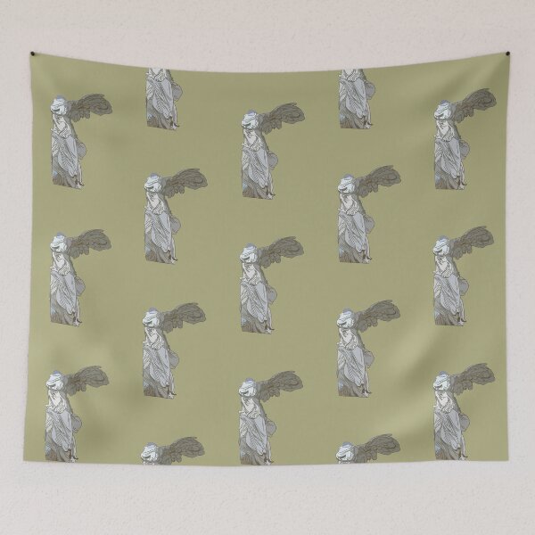 Item preview, Nike of Samothrace (Winged Victory) Colored designed and sold by calligraphallee.