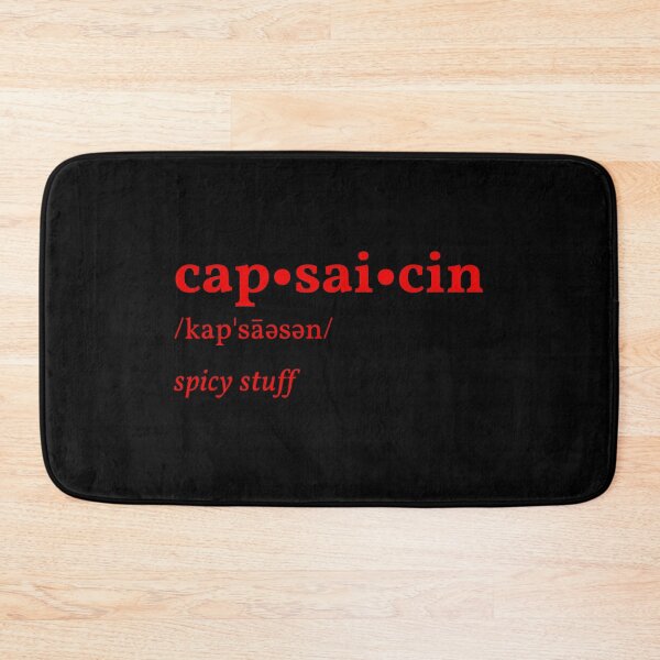 Item preview, Capsaicin - Spicy Stuff designed and sold by AnnieDesignCo.