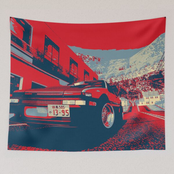 Item preview, Toyota AE86 Trueno Front 3 designed and sold by NawbuSmart.
