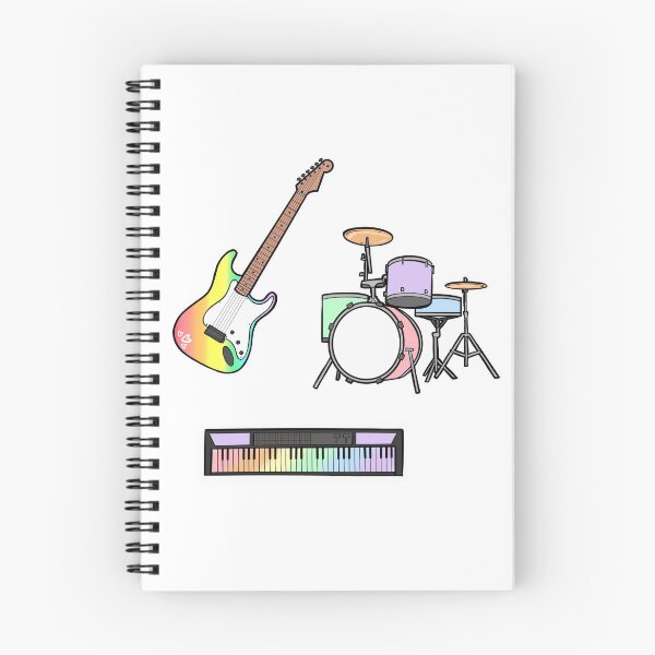Item preview, Pastel Musical Instruments Sticker Pack designed and sold by GeorgiaMarie13.