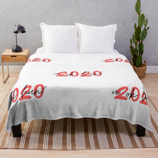Item preview, 2020 U Ok Hun | White | New Year | Gifts for Friends | Quarantine | Trending | Lockdown 2.0 | Funny | Girly Things | Red designed and sold by itsokaybyme.