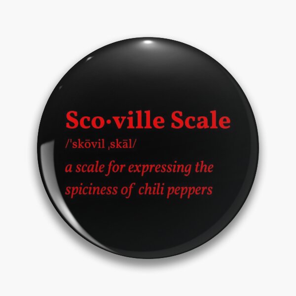 Item preview, Scoville Scale Definition designed and sold by AnnieDesignCo.