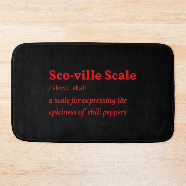 Item preview, Scoville Scale Definition designed and sold by AnnieDesignCo.