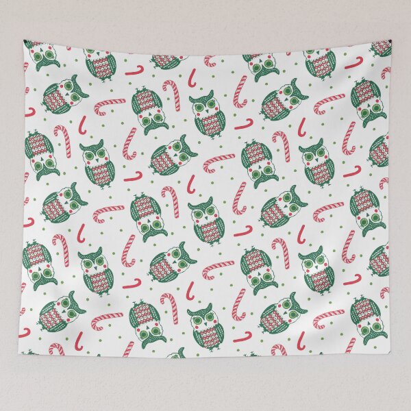 Item preview, Christmas Owls designed and sold by Jacqueline Hurd.