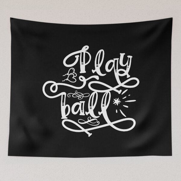 Item preview, Play Ball Funny Baseball Softball designed and sold by TooFlyDesign.