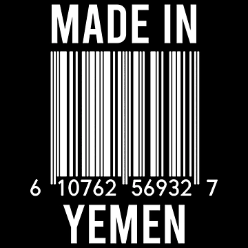 Artwork thumbnail, Made In Yemen by RandomStuffShop