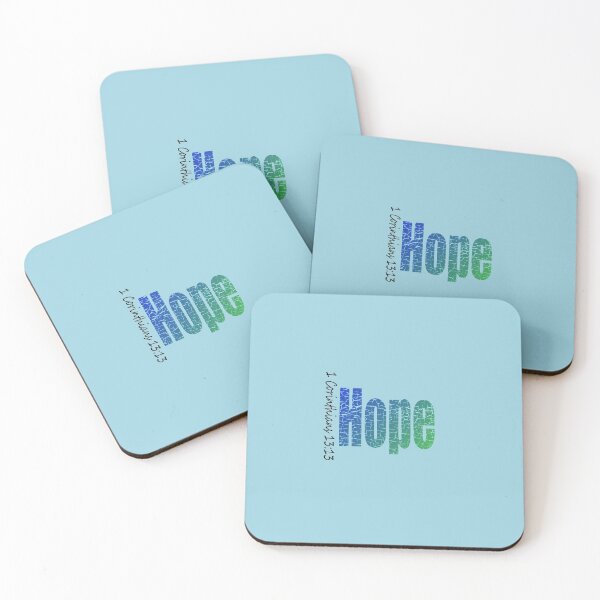 Item preview, Hope 1 Corinthians 13:13 designed and sold by Crystalsgraphix.