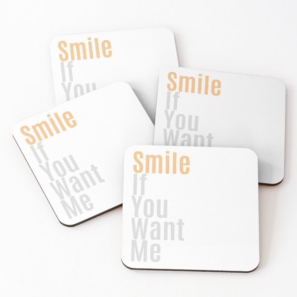 Item preview, Smile If You Want Me designed and sold by PandaSoul.