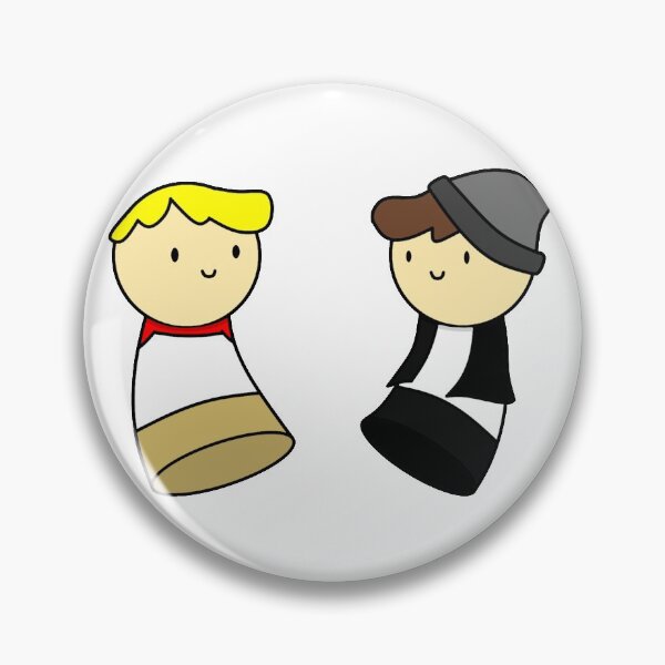 Item preview, Tommyinnit y Wilbur Soot Blobs designed and sold by MacaroniSlothCo.