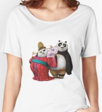 Camiseta ancha para mujer Kung Fu Panda 3