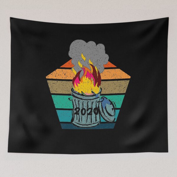 Item preview, dumpster fire 2020  designed and sold by Drahmed.