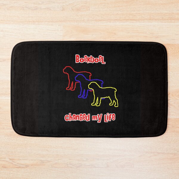 Item preview, Boerboel Changed my Life - Dog Art dogs Silhouette - pet designed and sold by Coolstuff4you71.