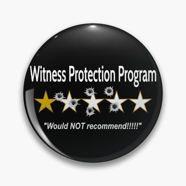 Item preview, Witness Protection - One Star designed and sold by Rooster Syndicate.