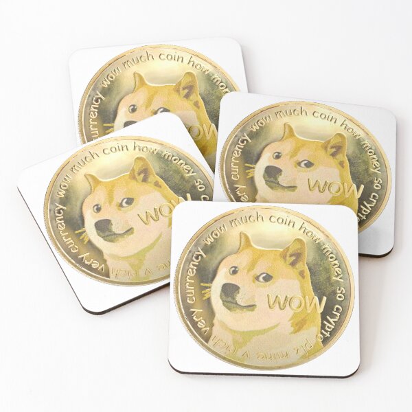 Item preview, dogecoin doge coin meme 2 designed and sold by DragonJake.