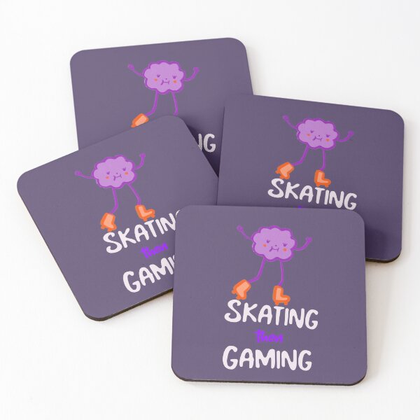 Item preview, Skating then Gaming designed and sold by Rebrose.
