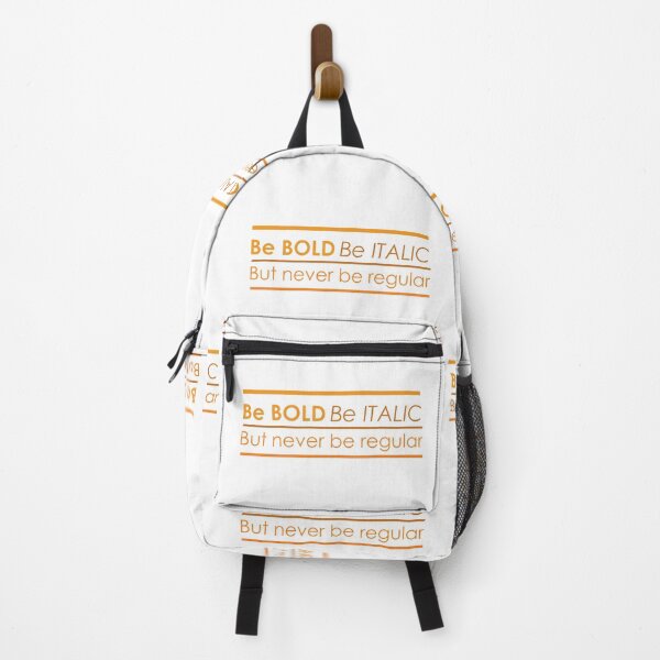 Item preview, Be bold, be italic, but never be regular designed and sold by jfcreations.