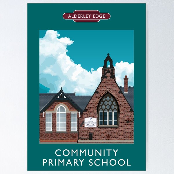 Item preview, ALDERLEY EDGE - Community Primary School designed and sold by CRP-C2M-SEM.