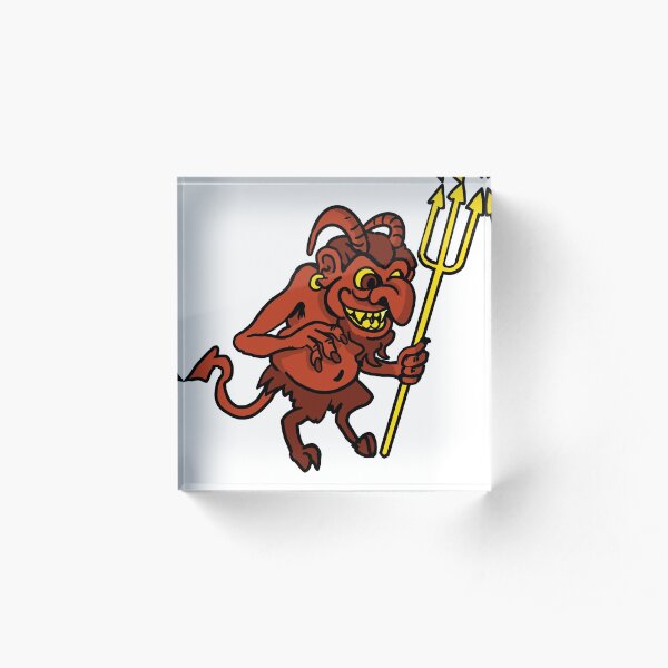 Mascot Demon Acrylic Block